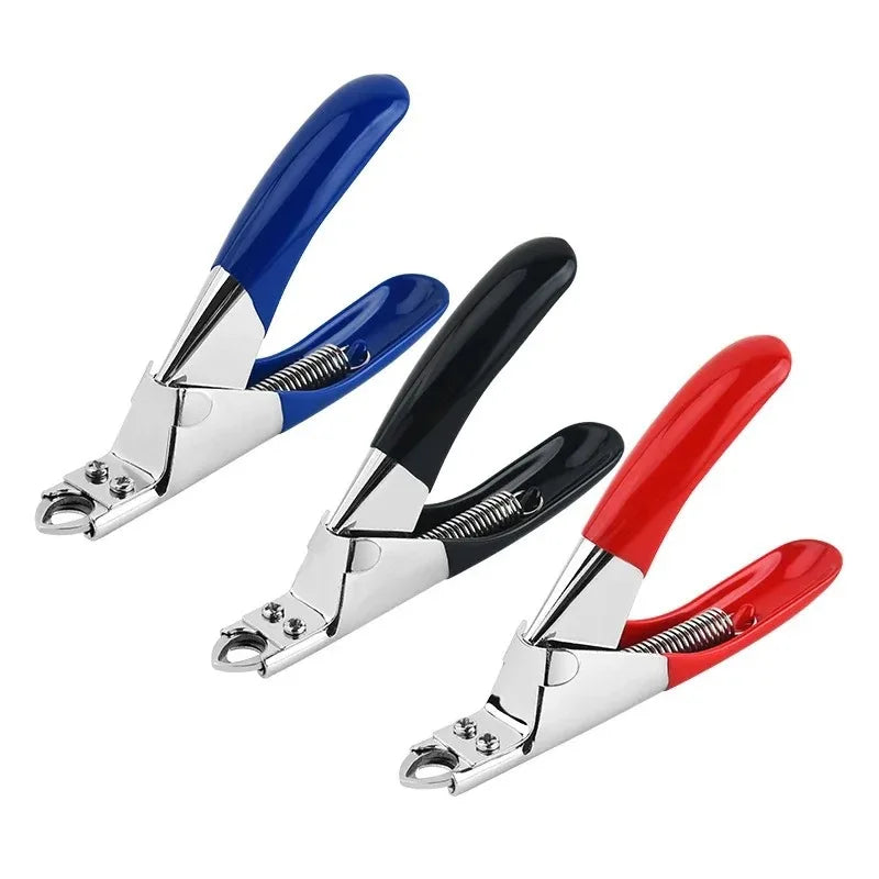 Stainless Steel Guillotine Nail Clipper for Dogs & Cats